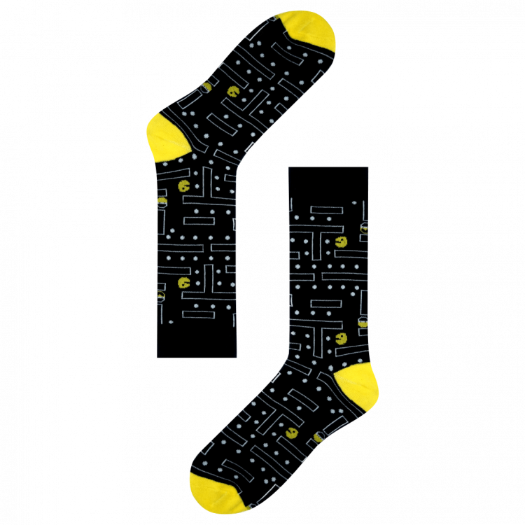 Medias Locas calcetines divertidos de diseño de Pacman Freaky Socks