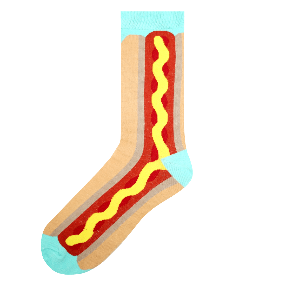 Medias Locas calcetines divertidos de diseño de perro caliente Freaky Socks