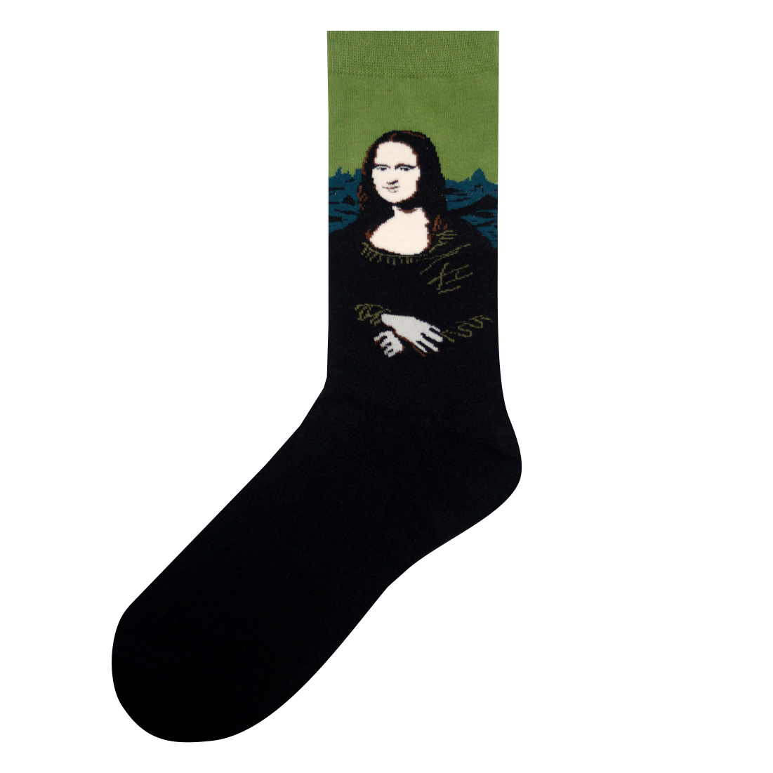 Medias Locas calcetines divertidos de diseño Mona Lisa Freaky Socks Medias Mona Lisa