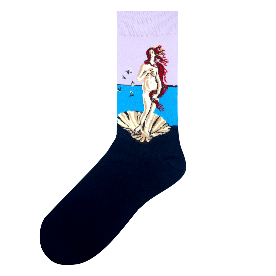 Medias locas calcetines de diseño nacimiento de venus Freaky Socks medias el nacimiento de venus