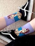 Medias Locas calcetines divertidos de diseño nacimiento de venus de Botticelli Freaky Socks