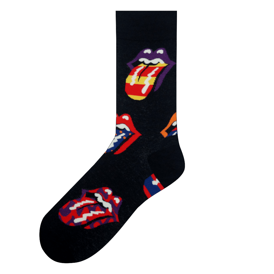 Medias Locas calcetines divertidos de diseño de Rolling Stones Freaky Socks