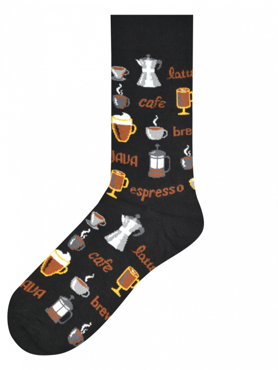 Medias Locas calcetines divertidos de diseño de café Freaky Socks
