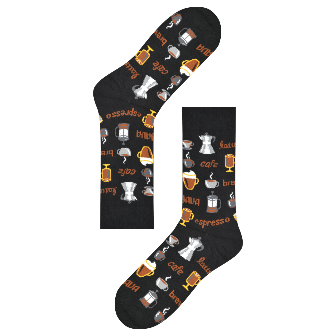 Medias Locas calcetines divertidos de diseño de café Freaky Socks