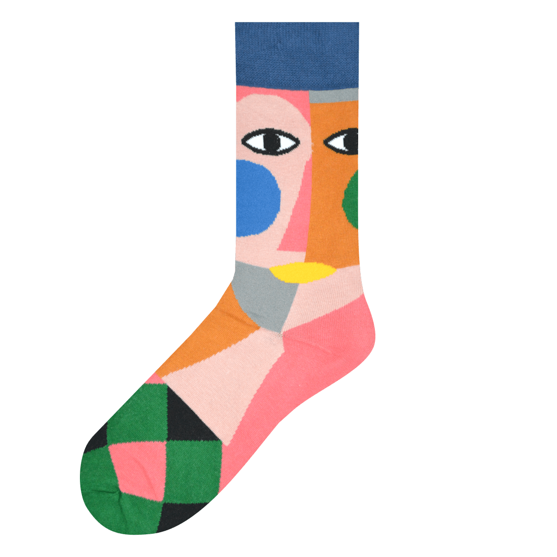 Medias Locas calcetines divertidos de diseño de cubismo Freaky Socks