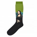 Medias de compresión Locas calcetines divertidos de diseño de Mona Lisa Freaky Socks