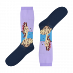 Medias de compresión Locas calcetines divertidos de diseño de Nacimiento de Venus Freaky Socks