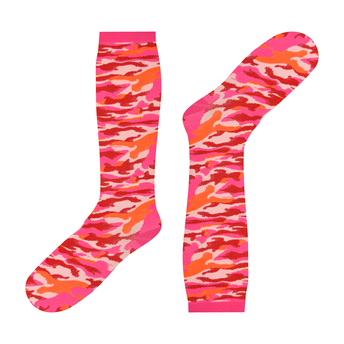 Medias de compresión Locas calcetines divertidos de diseño de camuflado Freaky Socks