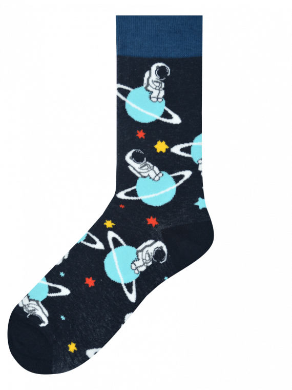 Medias Locas calcetines divertidos de diseño espacio sideral Freaky Socks