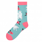 Medias Locas calcetines divertidos de diseño de oso polar Freaky Socks. Medias Oso Polar