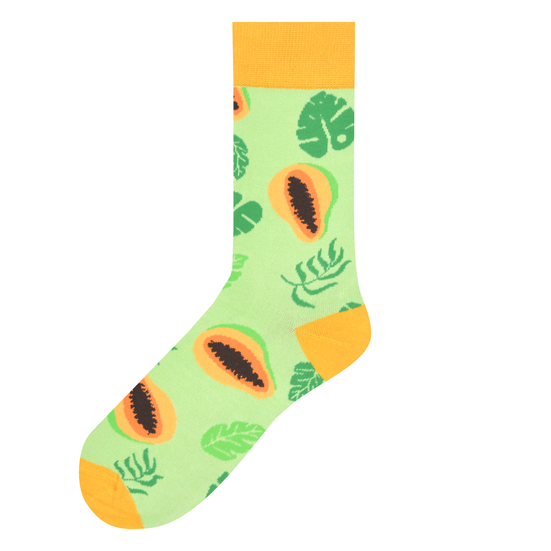 Medias Locas calcetines divertidos de diseño de papaya Freaky Socks