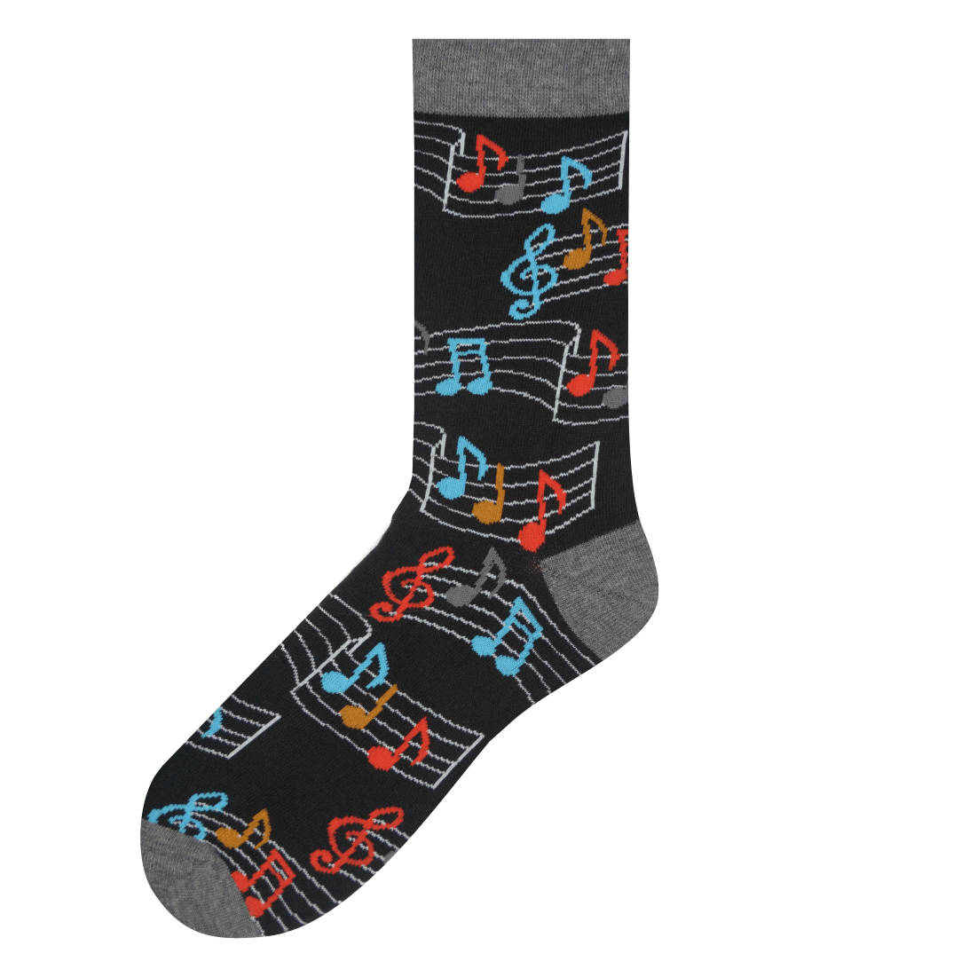 Medias Locas calcetines divertidos de diseño desigual musica Freaky Socks. Medias disparejas