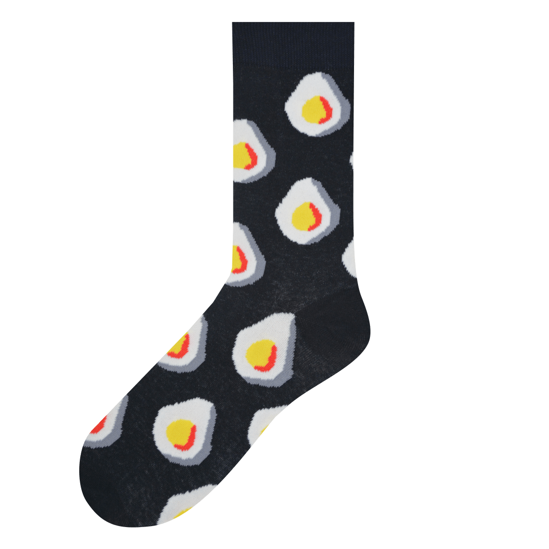 Medias Locas calcetines divertidos de diseño de huevito frito Freaky Socks