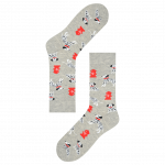 Medias Locas calcetines divertidos de diseño de dalmata Freaky Socks. Medias dalmatas