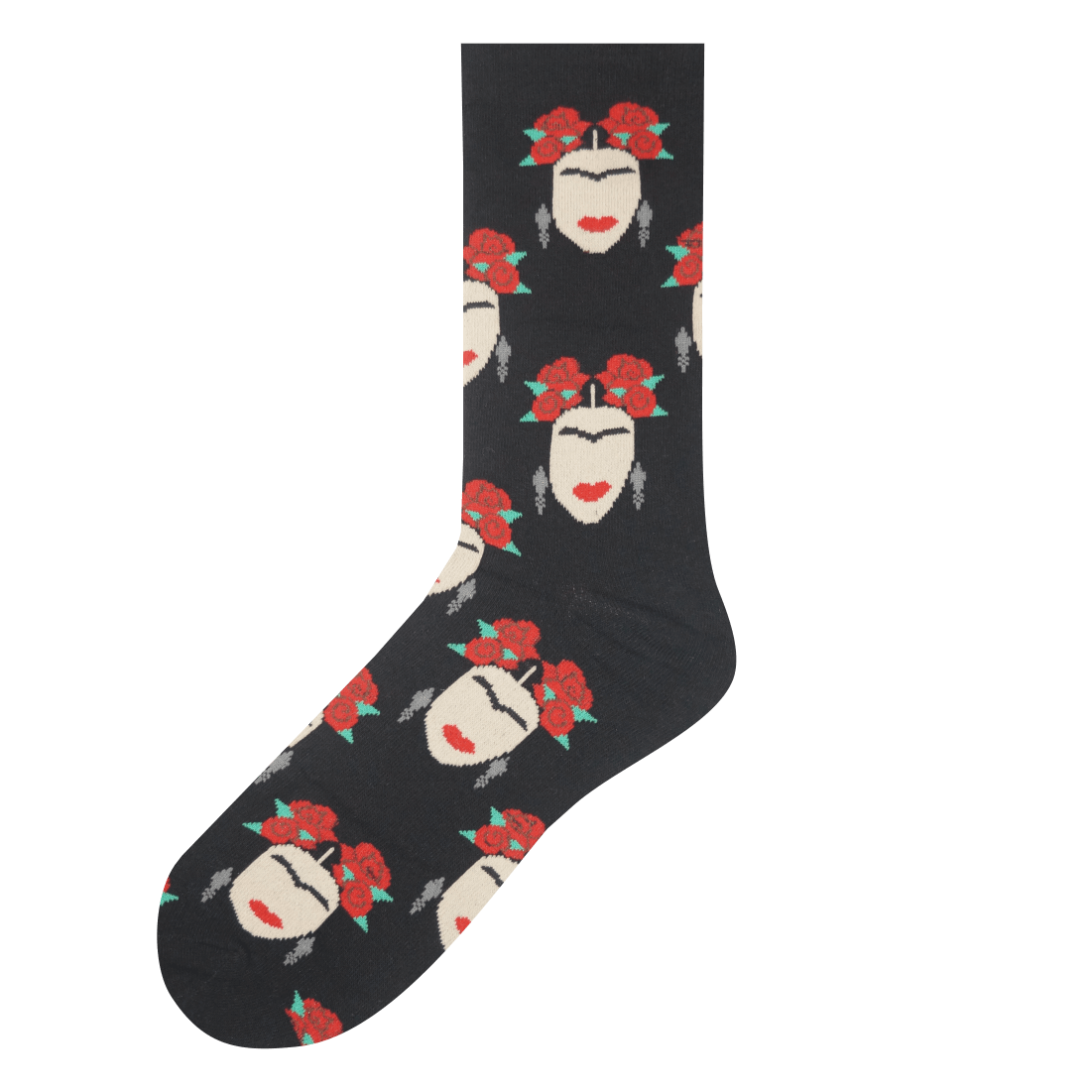 Medias Locas calcetines divertidos de diseño de Frida Kahlo Freaky Socks. Medias Frida Kahlo