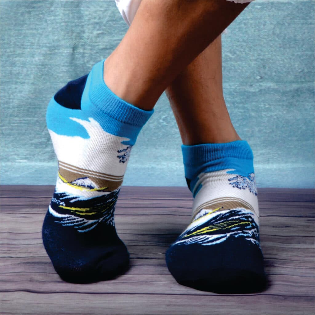 medias bajitas con diseño Freaky Socks
