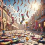 Paquete Lluvia de Medias Media Caña x 8 Envío Gratis