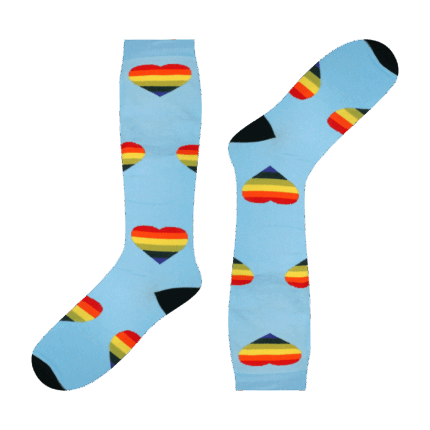 Medias de compresion pride y love Freaky socks