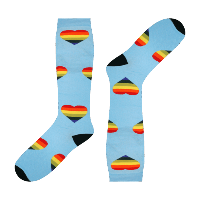 Medias de compresion pride y love Freaky socks