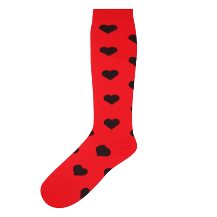 Medias de compresion corazones c Freaky socks