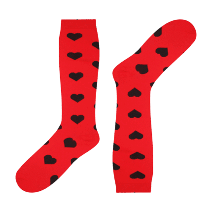 Medias de compresion corazones c Freaky socks