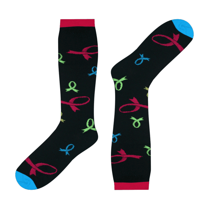 Medias de compresion Lazos que Sostienen Freaky socks