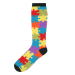 Medias de compresion puzzle power Freaky socks