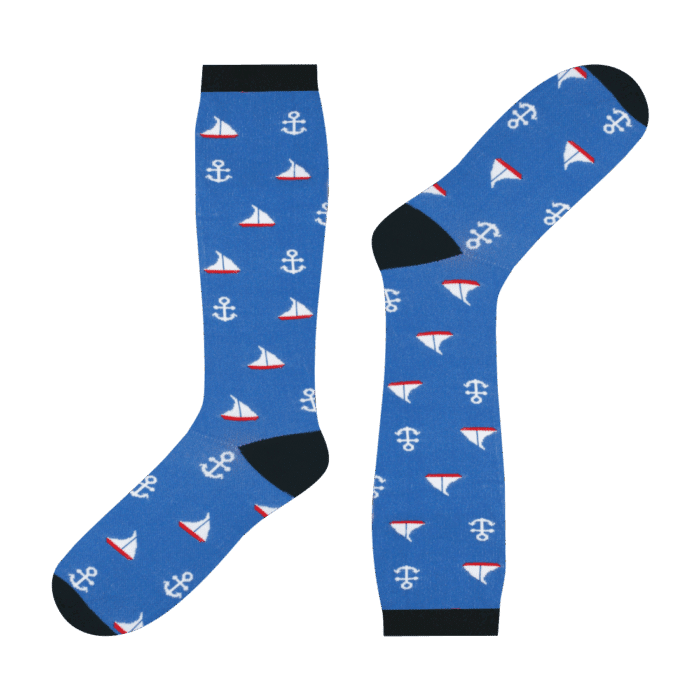 Medias de compresion navy flow Freaky socks