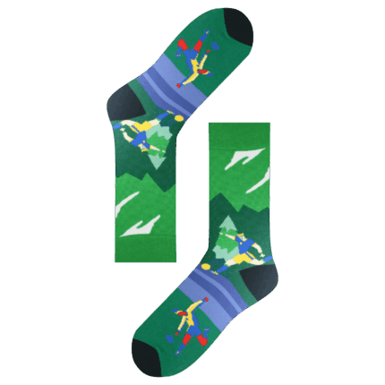 Medias Locas calcetines divertidos de diseño de futbol Freaky Socks. Medias futbol